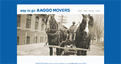 Desktop Screenshot of aaggomovers.com